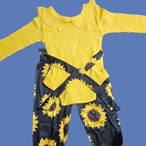 Sunflower Matching Set For Baby